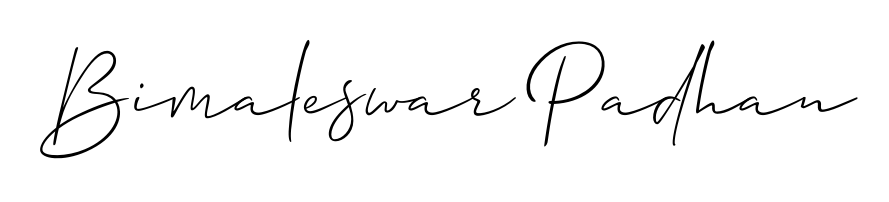 You should practise on your own different ways (Allison_Script) to write your name (Bimaleswar Padhan) in signature. Don't let someone else do it for you. Bimaleswar Padhan signature style 2 images and pictures png