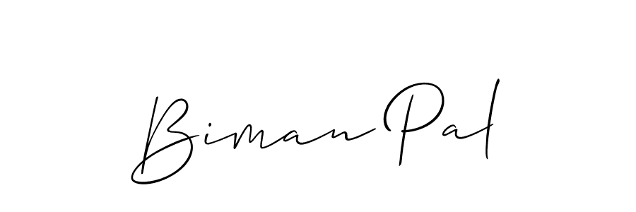 if you are searching for the best signature style for your name Biman Pal. so please give up your signature search. here we have designed multiple signature styles  using Allison_Script. Biman Pal signature style 2 images and pictures png