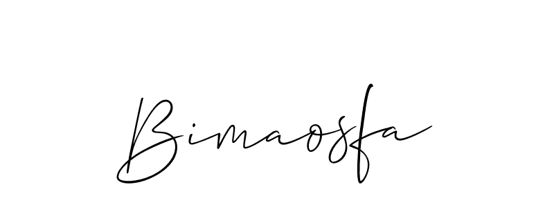 if you are searching for the best signature style for your name Bimaosfa. so please give up your signature search. here we have designed multiple signature styles  using Allison_Script. Bimaosfa signature style 2 images and pictures png