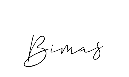 How to Draw Bimas signature style? Allison_Script is a latest design signature styles for name Bimas. Bimas signature style 2 images and pictures png