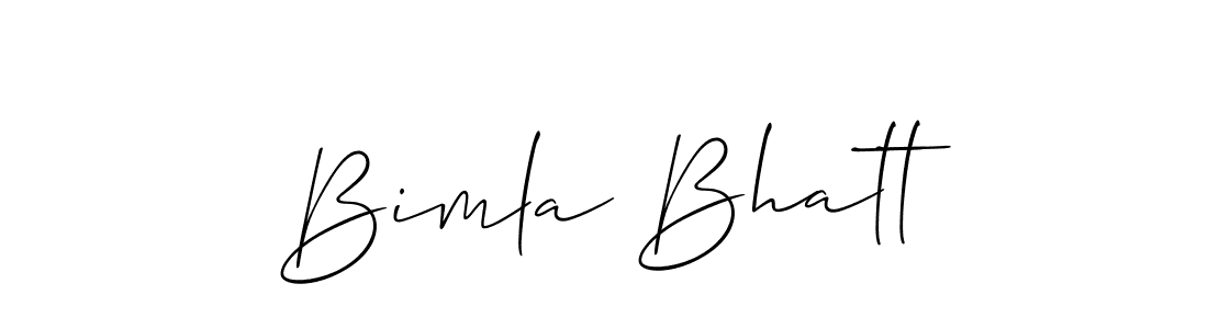 Check out images of Autograph of Bimla Bhatt name. Actor Bimla Bhatt Signature Style. Allison_Script is a professional sign style online. Bimla Bhatt signature style 2 images and pictures png