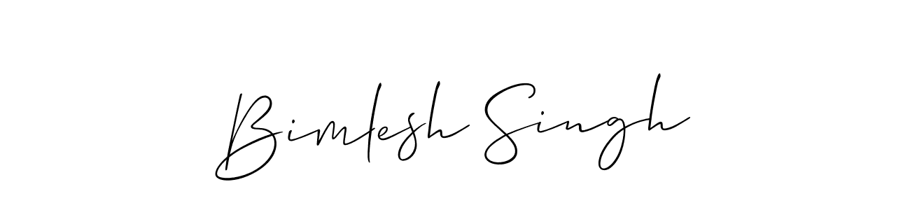 Best and Professional Signature Style for Bimlesh Singh. Allison_Script Best Signature Style Collection. Bimlesh Singh signature style 2 images and pictures png