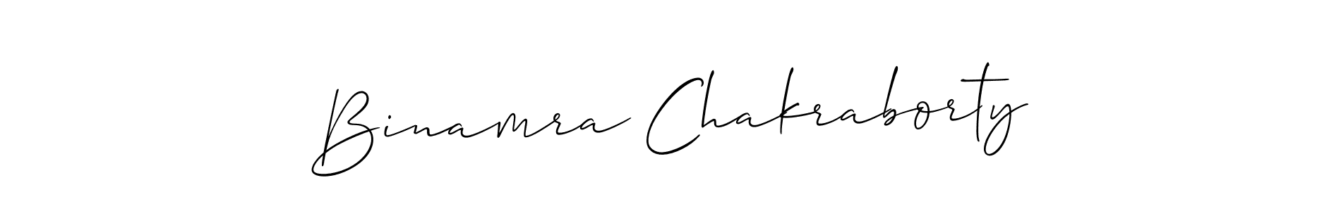 Once you've used our free online signature maker to create your best signature Allison_Script style, it's time to enjoy all of the benefits that Binamra Chakraborty name signing documents. Binamra Chakraborty signature style 2 images and pictures png