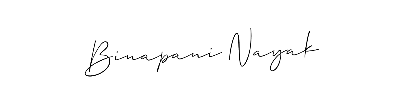 Similarly Allison_Script is the best handwritten signature design. Signature creator online .You can use it as an online autograph creator for name Binapani Nayak. Binapani Nayak signature style 2 images and pictures png