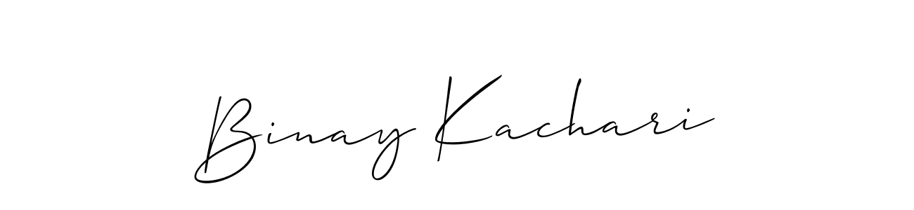 Once you've used our free online signature maker to create your best signature Allison_Script style, it's time to enjoy all of the benefits that Binay Kachari name signing documents. Binay Kachari signature style 2 images and pictures png