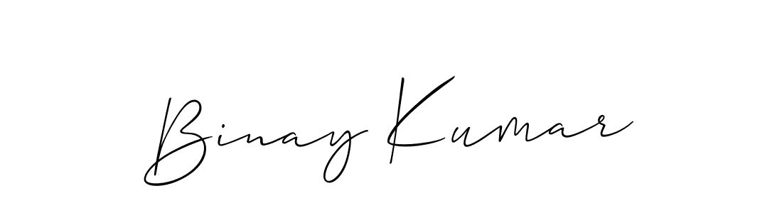 Make a beautiful signature design for name Binay Kumar. Use this online signature maker to create a handwritten signature for free. Binay Kumar signature style 2 images and pictures png