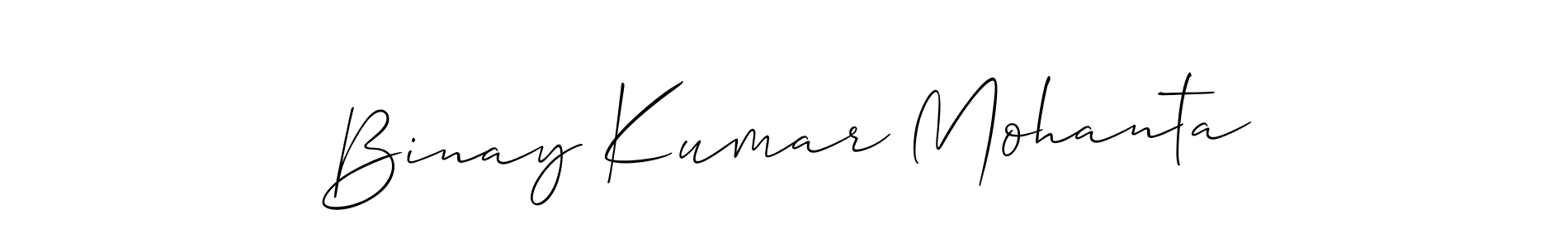 Best and Professional Signature Style for Binay Kumar Mohanta. Allison_Script Best Signature Style Collection. Binay Kumar Mohanta signature style 2 images and pictures png