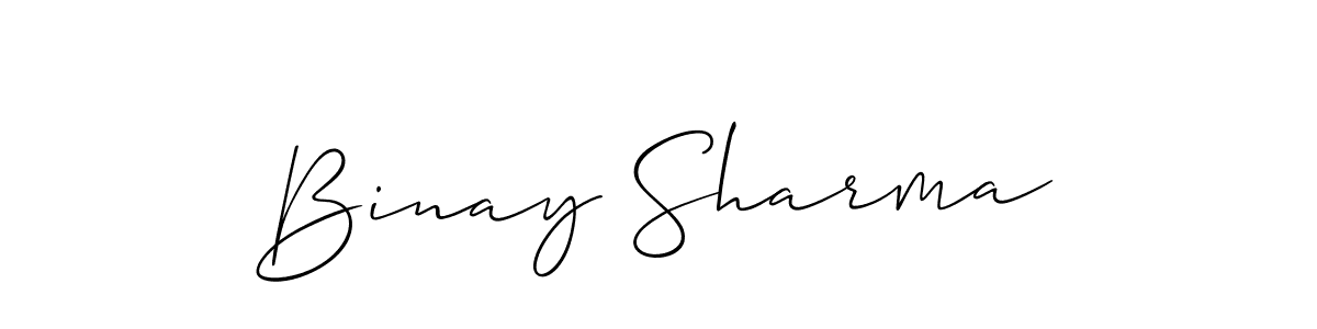 Similarly Allison_Script is the best handwritten signature design. Signature creator online .You can use it as an online autograph creator for name Binay Sharma. Binay Sharma signature style 2 images and pictures png