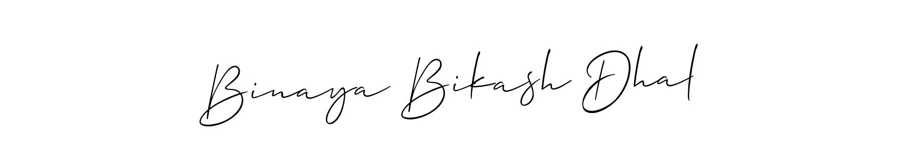 Also we have Binaya Bikash Dhal name is the best signature style. Create professional handwritten signature collection using Allison_Script autograph style. Binaya Bikash Dhal signature style 2 images and pictures png