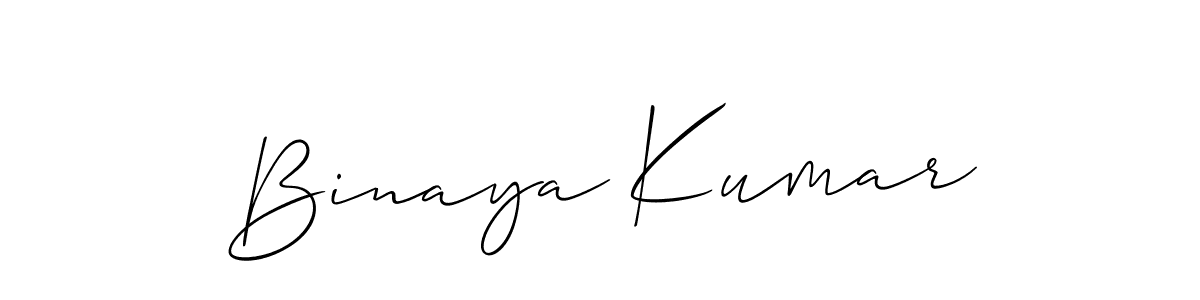You should practise on your own different ways (Allison_Script) to write your name (Binaya Kumar) in signature. don't let someone else do it for you. Binaya Kumar signature style 2 images and pictures png