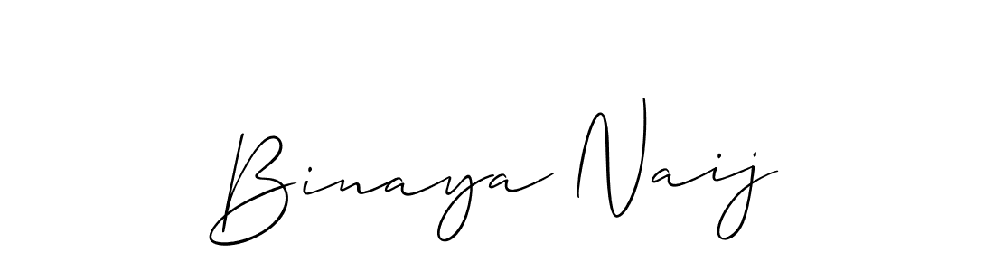Best and Professional Signature Style for Binaya Naij. Allison_Script Best Signature Style Collection. Binaya Naij signature style 2 images and pictures png