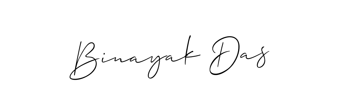 Create a beautiful signature design for name Binayak Das. With this signature (Allison_Script) fonts, you can make a handwritten signature for free. Binayak Das signature style 2 images and pictures png