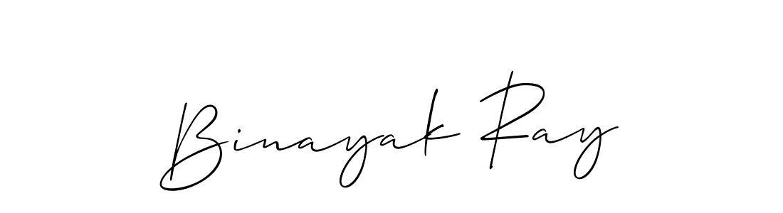 It looks lik you need a new signature style for name Binayak Ray. Design unique handwritten (Allison_Script) signature with our free signature maker in just a few clicks. Binayak Ray signature style 2 images and pictures png