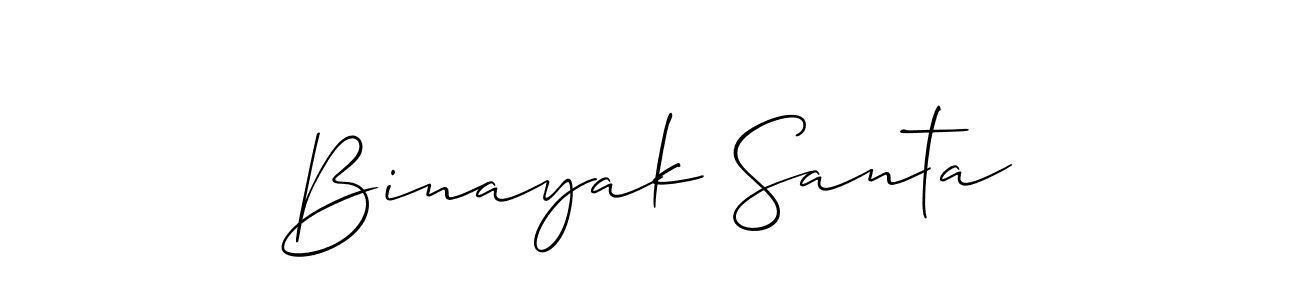 Make a beautiful signature design for name Binayak Santa. Use this online signature maker to create a handwritten signature for free. Binayak Santa signature style 2 images and pictures png