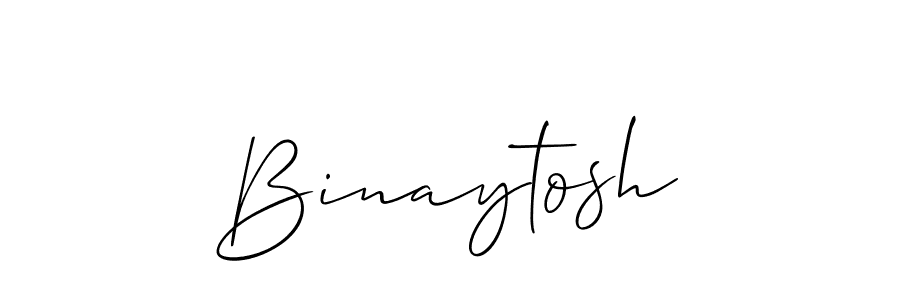 It looks lik you need a new signature style for name Binaytosh. Design unique handwritten (Allison_Script) signature with our free signature maker in just a few clicks. Binaytosh signature style 2 images and pictures png
