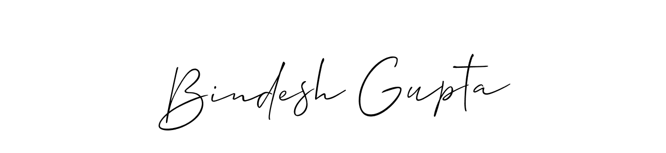 Make a beautiful signature design for name Bindesh Gupta. Use this online signature maker to create a handwritten signature for free. Bindesh Gupta signature style 2 images and pictures png