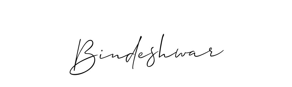 if you are searching for the best signature style for your name Bindeshwar. so please give up your signature search. here we have designed multiple signature styles  using Allison_Script. Bindeshwar signature style 2 images and pictures png