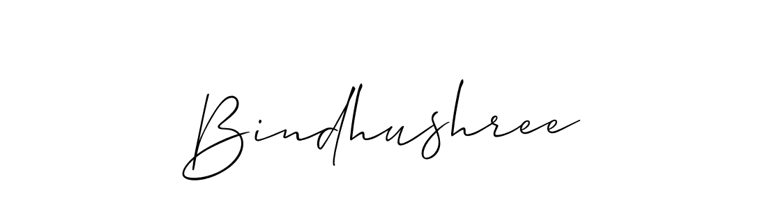 Allison_Script is a professional signature style that is perfect for those who want to add a touch of class to their signature. It is also a great choice for those who want to make their signature more unique. Get Bindhushree name to fancy signature for free. Bindhushree signature style 2 images and pictures png