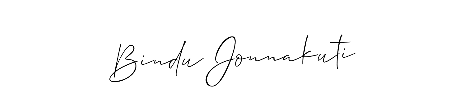 Once you've used our free online signature maker to create your best signature Allison_Script style, it's time to enjoy all of the benefits that Bindu Jonnakuti name signing documents. Bindu Jonnakuti signature style 2 images and pictures png