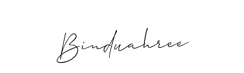 Also You can easily find your signature by using the search form. We will create Binduahree name handwritten signature images for you free of cost using Allison_Script sign style. Binduahree signature style 2 images and pictures png