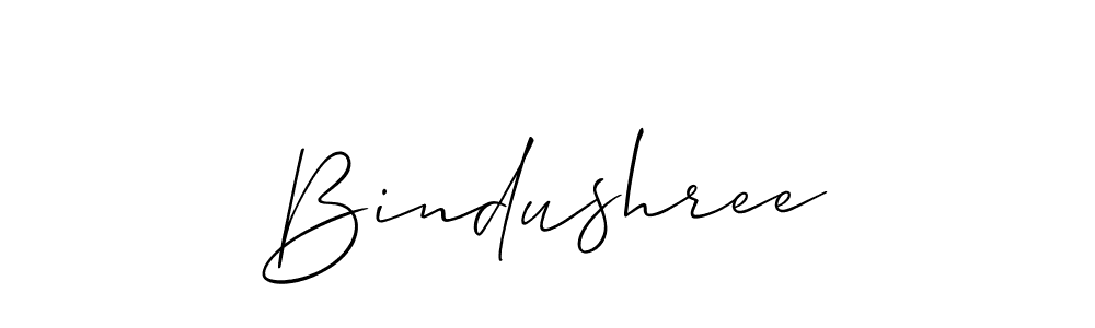 Best and Professional Signature Style for Bindushree. Allison_Script Best Signature Style Collection. Bindushree signature style 2 images and pictures png