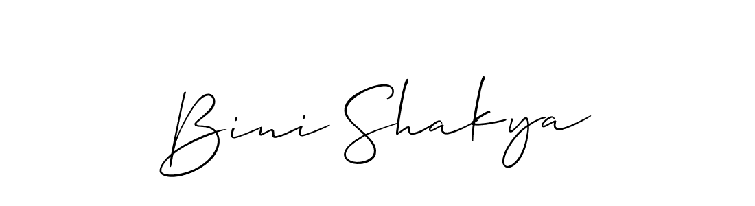 Once you've used our free online signature maker to create your best signature Allison_Script style, it's time to enjoy all of the benefits that Bini Shakya name signing documents. Bini Shakya signature style 2 images and pictures png