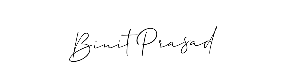 if you are searching for the best signature style for your name Binit Prasad. so please give up your signature search. here we have designed multiple signature styles  using Allison_Script. Binit Prasad signature style 2 images and pictures png