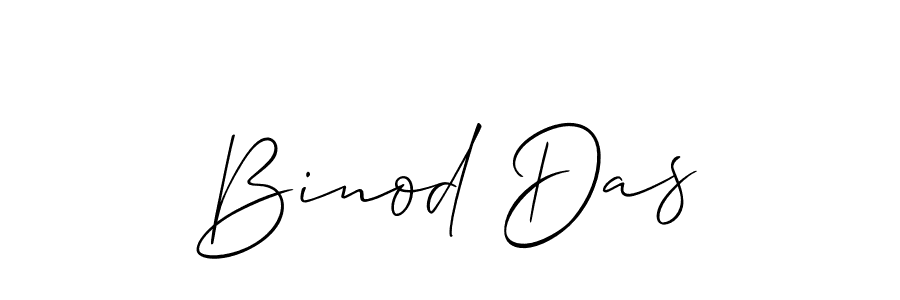 Use a signature maker to create a handwritten signature online. With this signature software, you can design (Allison_Script) your own signature for name Binod Das. Binod Das signature style 2 images and pictures png