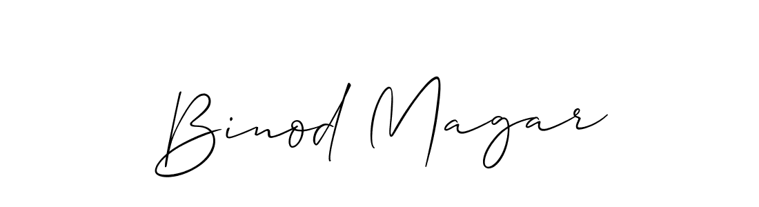 Similarly Allison_Script is the best handwritten signature design. Signature creator online .You can use it as an online autograph creator for name Binod Magar. Binod Magar signature style 2 images and pictures png