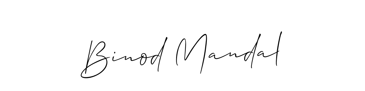 Also You can easily find your signature by using the search form. We will create Binod Mandal name handwritten signature images for you free of cost using Allison_Script sign style. Binod Mandal signature style 2 images and pictures png