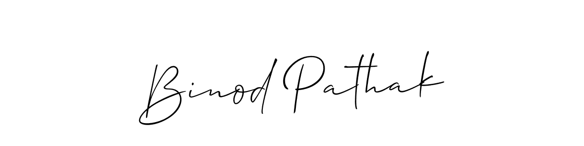 Binod Pathak stylish signature style. Best Handwritten Sign (Allison_Script) for my name. Handwritten Signature Collection Ideas for my name Binod Pathak. Binod Pathak signature style 2 images and pictures png