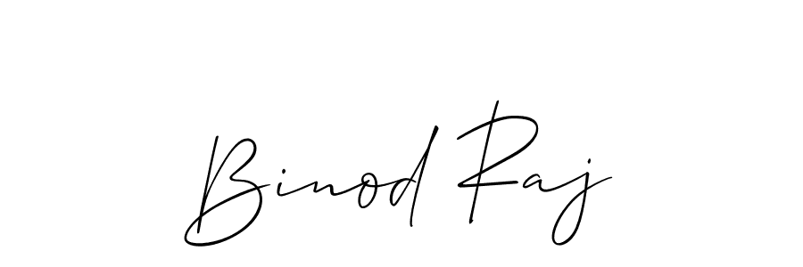 Make a beautiful signature design for name Binod Raj. With this signature (Allison_Script) style, you can create a handwritten signature for free. Binod Raj signature style 2 images and pictures png