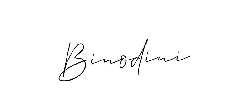 Best and Professional Signature Style for Binodini. Allison_Script Best Signature Style Collection. Binodini signature style 2 images and pictures png