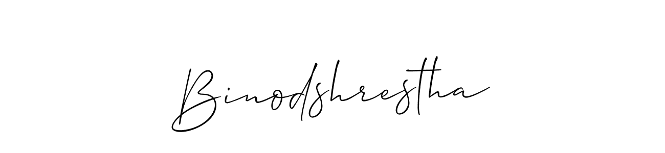 Also we have Binodshrestha name is the best signature style. Create professional handwritten signature collection using Allison_Script autograph style. Binodshrestha signature style 2 images and pictures png