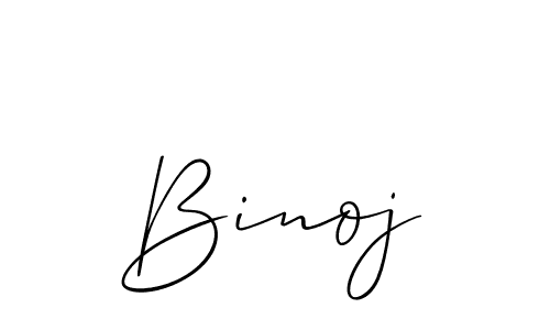 How to make Binoj name signature. Use Allison_Script style for creating short signs online. This is the latest handwritten sign. Binoj signature style 2 images and pictures png