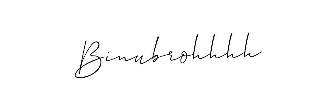 Similarly Allison_Script is the best handwritten signature design. Signature creator online .You can use it as an online autograph creator for name Binubrohhhh. Binubrohhhh signature style 2 images and pictures png