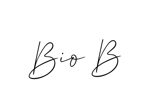 Make a beautiful signature design for name Bio B. Use this online signature maker to create a handwritten signature for free. Bio B signature style 2 images and pictures png