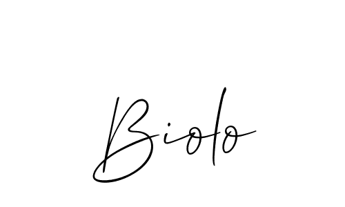 You can use this online signature creator to create a handwritten signature for the name Biolo. This is the best online autograph maker. Biolo signature style 2 images and pictures png