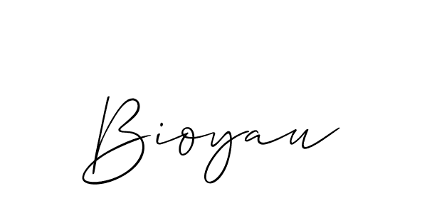 How to Draw Bioyau signature style? Allison_Script is a latest design signature styles for name Bioyau. Bioyau signature style 2 images and pictures png