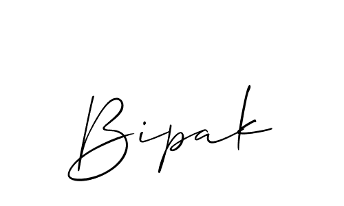 You should practise on your own different ways (Allison_Script) to write your name (Bipak) in signature. don't let someone else do it for you. Bipak signature style 2 images and pictures png