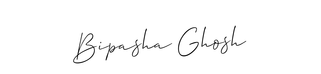 Also we have Bipasha Ghosh name is the best signature style. Create professional handwritten signature collection using Allison_Script autograph style. Bipasha Ghosh signature style 2 images and pictures png