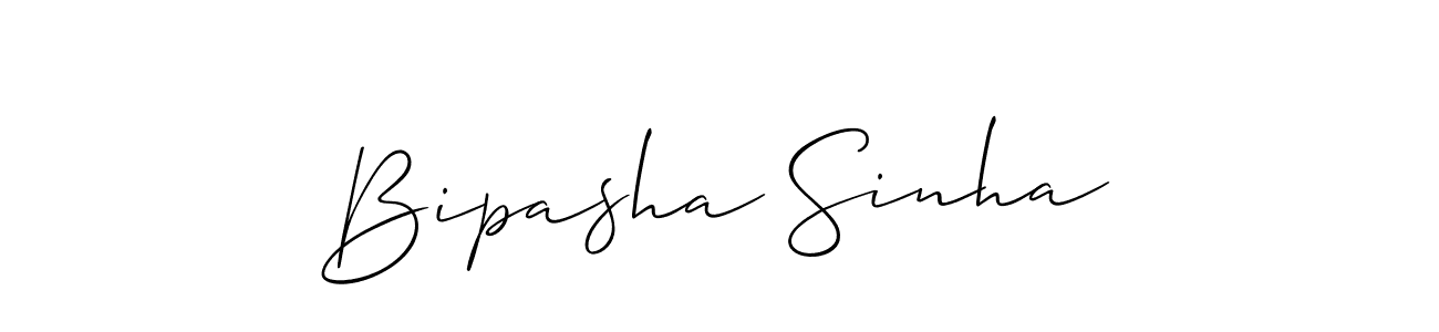 You should practise on your own different ways (Allison_Script) to write your name (Bipasha Sinha) in signature. don't let someone else do it for you. Bipasha Sinha signature style 2 images and pictures png