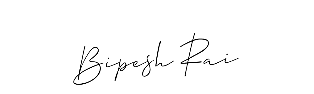 Best and Professional Signature Style for Bipesh Rai. Allison_Script Best Signature Style Collection. Bipesh Rai signature style 2 images and pictures png