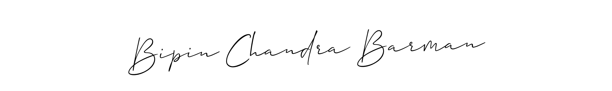 Make a beautiful signature design for name Bipin Chandra Barman. With this signature (Allison_Script) style, you can create a handwritten signature for free. Bipin Chandra Barman signature style 2 images and pictures png