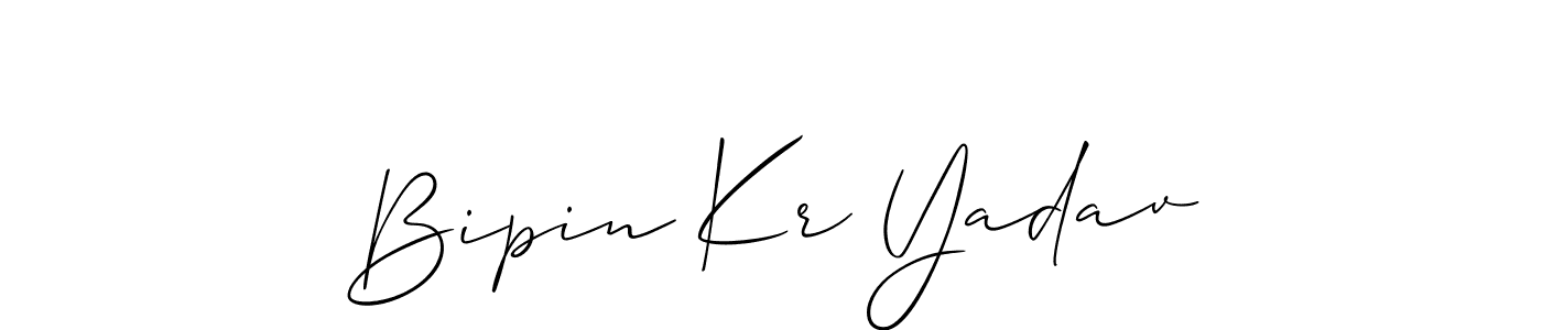 Once you've used our free online signature maker to create your best signature Allison_Script style, it's time to enjoy all of the benefits that Bipin Kr Yadav name signing documents. Bipin Kr Yadav signature style 2 images and pictures png