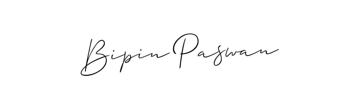 Make a beautiful signature design for name Bipin Paswan. Use this online signature maker to create a handwritten signature for free. Bipin Paswan signature style 2 images and pictures png