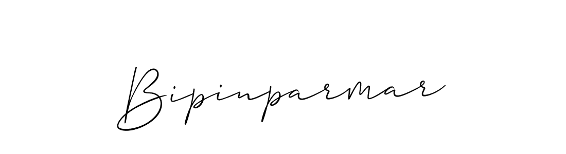 Use a signature maker to create a handwritten signature online. With this signature software, you can design (Allison_Script) your own signature for name Bipinparmar. Bipinparmar signature style 2 images and pictures png