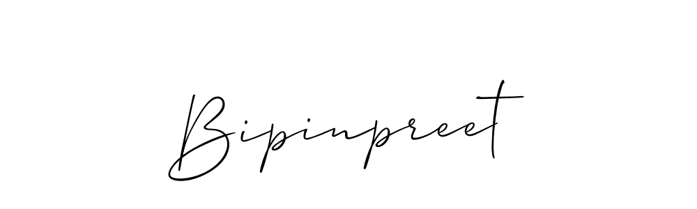 It looks lik you need a new signature style for name Bipinpreet. Design unique handwritten (Allison_Script) signature with our free signature maker in just a few clicks. Bipinpreet signature style 2 images and pictures png