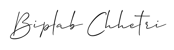 Also we have Biplab Chhetri name is the best signature style. Create professional handwritten signature collection using Allison_Script autograph style. Biplab Chhetri signature style 2 images and pictures png