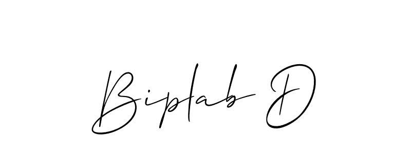 Best and Professional Signature Style for Biplab D. Allison_Script Best Signature Style Collection. Biplab D signature style 2 images and pictures png